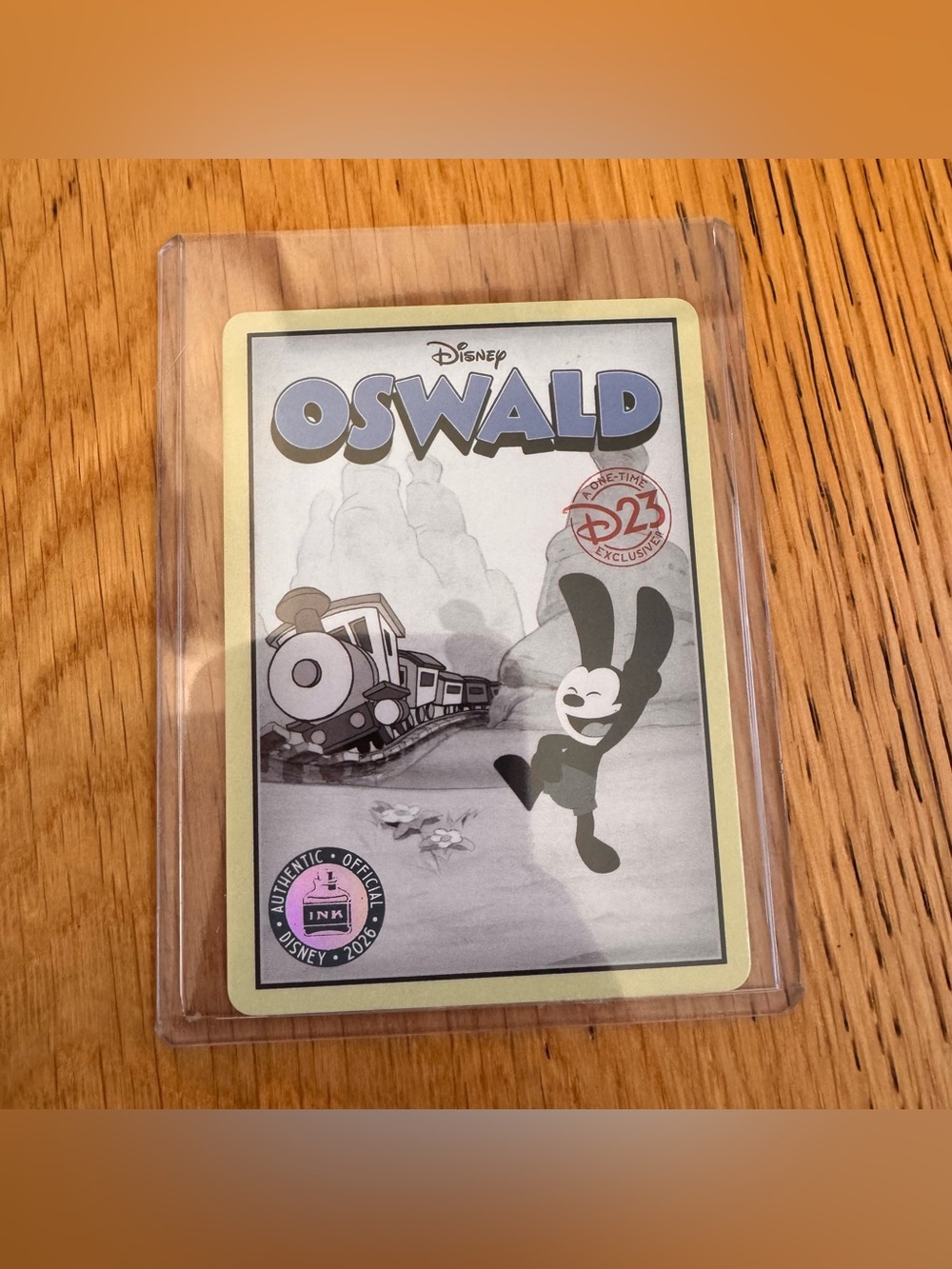 D23 Event 2026 Honda Center Exclusive Oswald Big Thunder Mountain Trading Card